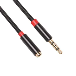 3.5mm Jack AUX O Male To Female Extension Cable with Microphone Stereo 3.5 O Adapter for PC Headset (3M)