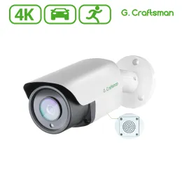 Kamery wykrywanie ludzkich i pojazdów kamera IP Poe Sony 415 Sensor Security CCTV Outdoor Audio Video Surveillance Hikvision Protocol