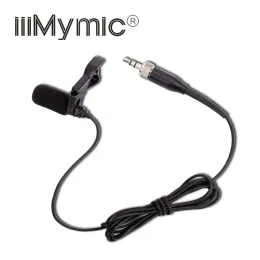 Microphones Large Soundabsorbing !! Professional Lavalier Lapella Condenser Microphone Clip Mic for Sennheiser Bodypack TRS 3.5mm Screw Jac