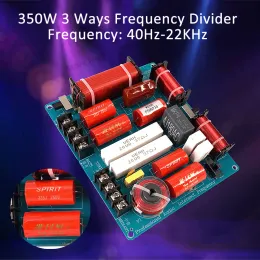 Amplificador 350W 3 Ways Frequency Divisher Board HiFi KTV Stage Stoping Crossover Audio Treble Mediant Bass 3 Ways Crossover Divisher