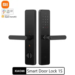 Lock Xiaomi Smart Door Lock 1S XMZNMS08LM 3D Semiconductor Impronta digitale Riconoscimento elettronico del campanello Elettronico lavoro con MI Home App Homekit