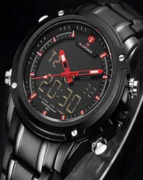 Top Luxury Brand Naviforce Мужчина водонепроницаемые светодиодные спортивные часы мужские часы мужские кварцевые запястья Relogio Masculino 2019 L179U7359482