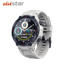 Zegarki Vivistar Nowy K22 K27 Sport Watch Message Push Smartwatch Mężczyznę Torst Tracker Fitness Waterproof Smart Watch na Android iOS
