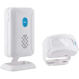 Rilevatore Sensore Wireless Sensore Wireless a infrarossi Sensore di movimento a campana wireless con 32 diverse melodie per la casa di hotel business