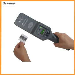 Etiqueta do sistema Deativator Security Tag Detector RF8.2MHz Sem fio sem fio Recarregável NonContact EAS Systems Luz de som com contadores de LCD