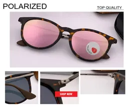 2019 целый качественный дизайнер бренд Женщины солнцезащитные очки поляризованы RD4171 Солнцезащитные очки отражающие ретро -флэш -планы COO5207607