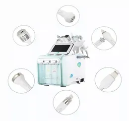 Portable 6in1 Hydro Peel Microdermabrasion Hydra Facial Deep Cleaning RF Ultrasonic Bio Wrinkle Removal Small Bubbles Beauty Machi5281783