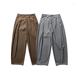 Pantaloni da uomo uomini sciolti casual giapponese coreano cambio largo gamba abita