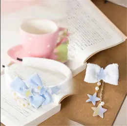 Party Supplies Lolita Stars pannband Lovely Bowknot KC Hair Accessories Women Hoop Cosplay Clasp B993