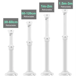 Accessories Security Surveillance Camera Stand Adjustable Aluminum Alloy Telescopic Bracket Hoisting Extension Rod Camera Hoisting Support