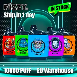 Vape usa e getta originali da 10k a vapore a vapore elettronico sigaretta ricaricabile ricaricabile e cig puffi frizzanti Fizzy Great 10000 pod warehouse spedizione gratuita veloce