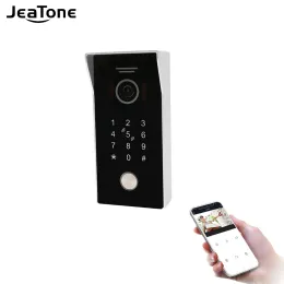 電話Jeatone Tuya Wireless WiFi 960pビデオインターコム用ホームIPビデオドアベルドア電話サポートパスワードのロック解除