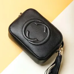 Marmont Tassel Soho Disco Kamera Tasarımcı Çantaları Luxurys Kadın Deri Crossbody Zarf Çanta Çanta Kayışları Omuz Çantası Erkek Debriyaj Tote Sling Messenger Çanta