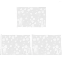 Adesivi per finestre 3 fogli decorazioni floreali Film Glass Decal Porta Privacy Usa adesivi di protezione 200x45 cm Copertina adesiva in PVC glassata