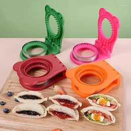 Stampi da forno sandwich cutter torta biscotto tostare pane in acciaio inossidabile per la colazione strumenti da cucina per bambini