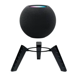 Accessori Porta del treppiede in alluminio per Apple HomePod Mini Home POD con base desktop non slittata al silicone antisciplica per supporto per supporto audio