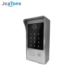 Doorbells Jeatone Video Door Phone 1080P Outdoor Camera Waterproof Wide View Doorbell Support Unlock Remotely (Work with Jeatone Intercom)