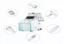 Portable 6in1 Hydro Peel Microdermabrasion Hydra Facial Deep Cleaning RF Ultrasonic BIO Wrinkle Removal Small Bubbles Beauty Machi1737376