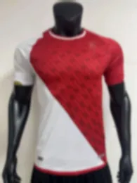 قمصان كرة القدم ، مسارات الرجال 2324 Monaco Home Jersey Player Edition لعبة كرة قدم قابلة للطباعة