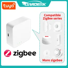 Kits Gardlook Tuya Zigbee Gateway Home Alarm System Smart Life App 무선 자동화 시스템 Alexa Google Home과 함께 작동합니다.