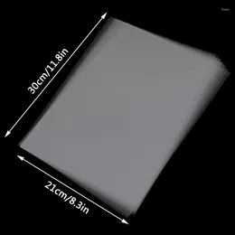 ウィンドウステッカー10PCS A4インクジェットレーザー印刷透明フィルムポグラルペーパーPCBステンシル高強度ポリエステルを採用する