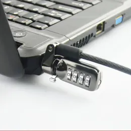 Power Hot Sale Notebook Laptop Laptop Lock Security Kabel 4 -cyfrowe zabezpieczenia haseł