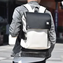 Backpack Fashion For College Stude Business Travel Waterproof Wear-resistant Multi-functional Laptop Men