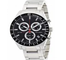 PRS516 SAPPHIRE GLASS ETA QUARTZ MENS Chronograph ساعات T0444172105100 T044 WHITE DIAL WRISTWATCH ETA 211 OR965704