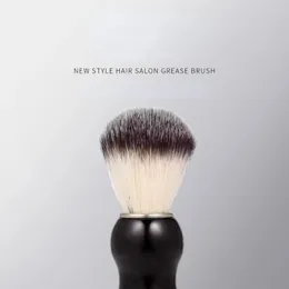 Resina da barba da barba da barba in resina in nylon per uomini inoiazione barba da barbiere professionale pulizia a rasatura a rasatura utensile per uomini kit di pennello da barba