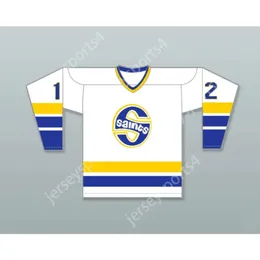 GDIR Custom 12 Home WHA 1972-73 Minnesota Kämpfe Saints Mike Antonovich Hockey Jersey New Top Ed S-M-L-XL-XXL-3XL-4XL-5XL-6XL