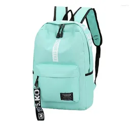 Backpack Oxford Cloth Student Schoolbag Trendy Fashion Unisex Coppia