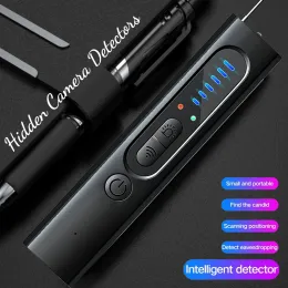 Rilevatore Rilevatori della telecamera nascosta Dispositivo Lice portatile Rileva Gadget Antipeping Security Protection Scanner antispy