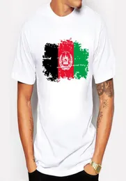 Afganistan flaga t koszule mężczyźni Summer krótkie rękawe bawełniane nostalgia tshirts for mężczyzn fani kibicują TEES8723391