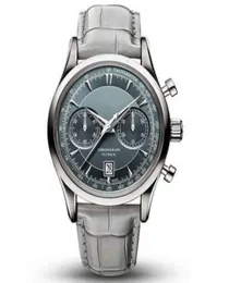 Bucherer Marley Dragon Flyback Chronograph Grey Blue Dial Dial Top Cinple Quart Watch Men039S Gift2357169