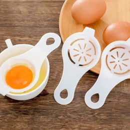 1 % Divisore separatore di tuorli uovo Divisore bianco in plastica bianca comoda uova domestica utensile cucina cucina strumento cucina accessori cucina dropshipping