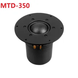 Högtalare 1 bit Kasun MTD350 5.5 '' Tyg Black Dome Midrange Tweeter Högtalare Driver Unit ABS PANEL 8OHM/80W 90DB/MW RMS OD = 145mm