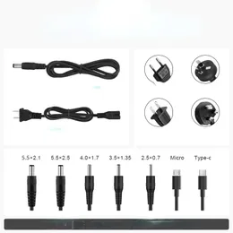 3-12V5A Justerbar digital skärm Strömförsörjning Roterande Motor Strömförsörjning Justerbar hastighet Växling av strömförsörjning Adapter för digital skärmadapter