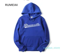 Men Dreamville J COLE Sweatshirts Autumn Spring Hooded Hoodies Hip Hop Casual Pullovers Tops Masculino Hip hop Sweat Jacket Men1605568