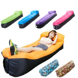 Gear Camping Ierable SOFA LAZY BAG 3 Säsong Ultralight Down Sleeping Bag Air Bed IATABLE SOFA LOAGER TRENDING PRODUCTS 2020