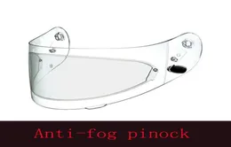 Chiavi piatti antidri motociclisti di motociclisti caschi a faccia piena elmetti generici lenti antimistica Visor3888092