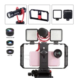 Monopodi Ulanzi U Rig Pro Smartphone Video Rig Rig Grip Filmmaking Case Phone Stabilizer Tripod Funte per iPhone Android