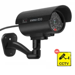 Intercom FINUCITURA FINUCITÀ CAMERA DUMMINITÀ IN MODO IN MODO INFIGLIORE DI SICUREZZA IN INTERVORO CCTV SURVENITALLANCE CAMERA FLUSCHING LED ROSSO SPEDIZIONE GRATUITA