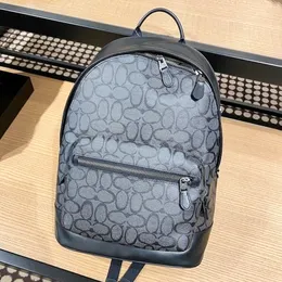 Mens Coache Backpack 럭셔리 디자이너 학교 가방 최고의 품질 리얼 가죽 백 팩 크로스 바디 야외 배낭 가방 여자 여행 책가방 핸드백 어깨 책 가방