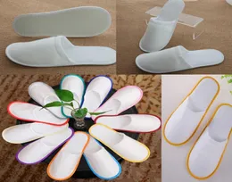 Bath Disposable Slippers el Towelling Slippers EVA Slipper Men Women Flip Flop White Multi color Indoor Cheap Slipper WX94411933407