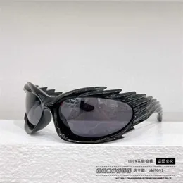 New Luxury Designer Family B: s nya stil specialformade serrerade solglasögon för män och kvinnors internetkändisar samma typ av igelkott solglasögon BB0255