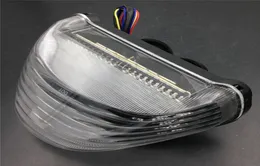 Şeffaf Motosiklet LED Kuyruk Işığı Sinyali Kawasaki Ninja ZX12R 200020058629131