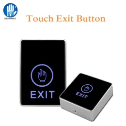 Accessori Touch Exit Pulsante Switch di rilascio con luce blu per il sistema di controllo dell'accesso per la protezione della sicurezza domestica