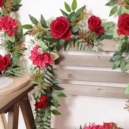 装飾的な花1PC 70cm（H人工牡丹吊り飾り飾りホームウェディングバレンタインバースデー年パーティー
