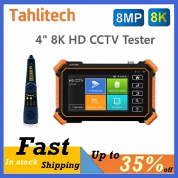 Wyświetl IPC CCTV aktualizację kamery tester Monitor Tester 8K Testowanie kamery IP WIFI UTP Tester kablowy IPC1910 Plus CCTV CVI TVI AHD Camera