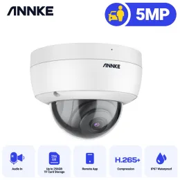 System Annke 1PC 5MP HD Security Überwachungssystem Kamera IRCUT Nachtsicht Audioaufzeichnung wasserdichtes Wohnungsbaukamera Kit